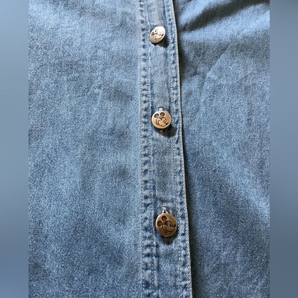 Vintage Mickey Unlimited Denim Shirt - Picture 3 of 5